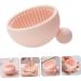 Housoutil 1pc Silicone Scrub Pad Hair Brush Cleaner Tool Brush Washing Pad Eye Patches for Adults Cosmetic Tool Cleaning Makeup Tool Makeup Brush Silica Gel Silicone Brush Pink - Buy Online on GoSupps.com
