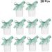 Gatuida 20pcs European Style Wedding Tiny Presents Small Gifts Happy Candy Mori Department Tiny Gifts Shapermints Candy Favor Boxes Puff Mints Silk Ribbon Peppermints Candy Paper Gift Box 1 count (Pack of 1) Green - Buy Online on GoSupps.com