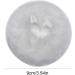 Large Powder Puff - Ultra Soft Body Powder Puff with Ribbon Bow | Reusable Velour Face Body Powder Puff | Plush Powder Puff | Washable| Round Soft Plush Cosmetic Puff for Home Travel White - Buy Online on GoSupps.com