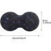 Double Ball Massage Ball for Yoga & Physiotherapy | Deep Tissue Pain Relief | Portable Fascia Training for Neck Back & Legs - 6.3 x 3.15 inch - Buy Online on GoSupps.com