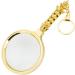 Magnifying Glass with Gold-Plated Flower Magnification Magnifier Handheld Magnifier Science Reading Book Inspection Small Gift - Buy Online on GoSupps.com