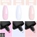 Lagunamoon Polygel Nail Kit - 6 Colours 30g Full Set for Beginners with Slip Solution, Nail Forms, File, Top & Base Coat, Gel Polishes - Baby One More Time - Buy Online on GoSupps.com
