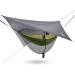 Easthills Outdoors Jungle Explorer Double Camping Hammock with Mosquito Net and Rainfly - 2 Person Portable Parachute Nylon Hammock (Khaki) - Buy Online on GoSupps.com