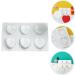 HOMSFOU Love Rose Mold Butter Molds Cake Stencils Love Heart Mini Ice Cube Trays Candy Molds Silicone Molds for Candles Pallets Heart Silicone Molds Multipurpose 3D Flower Model Silica Gel - Buy Online on GoSupps.com