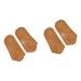 FOMIYES 2 Pairs Flatfoot Pads Orthotic High Heel Insole Leather Insole Cushioning Shoe Insoles 3/4 Thin Arch Support Shoe Inserts Shoe Pads for High Heels Orthotics Man Non-Slip
