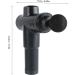 High-Frequency Black Body Massager with 8 Silicone Heads - Deep Tissue Relief for Sore Muscles - International Shipping Available - Buy Online on GoSupps.com