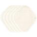 Organic Reusable Cotton Panty Liners 5-Pads Set - Tiny Size X-Small - Waterproof - Eco-Friendly & Natural - Pack of 5 - Buy Online on GoSupps.com