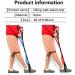 Kangwell Multi-Loop Leg Lifter Strap - Washable & Rigid Handle - Walking Aid for Stroke, Paralysis, and Hemiplegia (2PC) - Buy Online on GoSupps.com