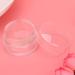 2PCS Silicone Nail Art Sealing Stamp Kit - Clear White Tool with Scraper for DIY Nail Transfer Decoration - Buy Online on GoSupps.com