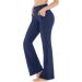 Women Activewear Trouser Straight Wide Leg Yoga Pants with Drawstring Comfy Tracksuit Bottoms Jogging Running Fitness Jogger Causal Plus Size Lounge Sweatpants M 2388-djufh-blue#6 - Buy Online on GoSupps.com