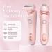 Silkbabe On The Go Lady Shaver Modira Shaver For Women Livora Electric Shaver For Women 2 In 1 Electric Shaver Razors Smooth Shave Pro Wet And Dry Use Ipx7 Waterproof (2pcs) - Buy Online on GoSupps.com