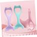 WOFASHPURET Makeup Applicator Mascara Brush Daily Use Eyeliner Tool Lash Tools Makeup Eye Cosmetics Tools Make up Fake Eyelashes 15X5.7CM Violet - Buy Online on GoSupps.com