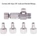 Yolispa Disconnect Adapter Airbrush Horse Quick Connecter Set 1/8'' Fittings Part with 4 Fittings2 Disconnect Adapter Brush Fitting Airbrush Horse Brush Fitting Set Brush Fitting Disconnect Adapt - Buy Online on GoSupps.com