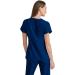 BARCO Grey's Anatomy Cora Scrub Top - Women's Crossover V-Neck Scrub Top - Medium Indigo - Buy Online on GoSupps.com