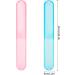 Portable Holemz Toothbrush Box - 2-Pack Pink & Green Travel Cases for Family & Business Trips - Toothbrush Head Protective Storage Container - Buy Online on GoSupps.com