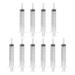minkissy 1 Set 10ml Perfume Dispenser Pump Perfume Extraction Plastic Adapter Syringe Pump for Travel Refillable Perfume Spray Bottle Syringe