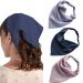 Generse Triangle Head Scarfs Boho Head Kerchief Headband Elastic Hair Band for Women and Girls (3 Pieces)