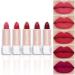evpct 5Pcs Dark Light Rose Orange Plum Red Pink Matte Lipstick Pack Sets for Women Silky Velvet Lipstick Long Lasting Smudge Proof Lipstick Lip Stain Makeup Sets Kit matte lipstick 24 hours original 2 E-5Pcs-01040608...