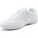 White Cheerleading Shoes for Girls & Women Stylish Dance Yoga & Gymnastics Training Shoes Size 36 EU - Buy Online on GoSupps.com