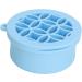 Makeup Brush Scrubber Multifunctional 2 in 1 Folding Palm Size Portable Makeup Brush Cleaning Bowl for Daily (Blue) - Buy Online on GoSupps.com