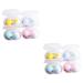 Gatuida 8 PCS Lens Holder Lens Container Holder For Lens Container Contact Lens Container
