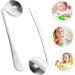 Premium Stainless Steel 2-Stick Tablespoon for Seniors & Children | Durable Inox Cutlery Mixer - Buy Online on GoSupps.com