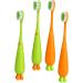 Buy Minkissy 20 pcs Carrot Manual Travel Toothbrushes for Kids | Portable Children's Toothbrushes - International Shipping Available - Buy Online on GoSupps.com