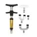 Spinal Correction Gun Handheld Chiropractic Adjustment Tool Spinal Adjustment Handheld Gauge with 4 Types of Implementation Heads