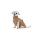 Lill's dog bidele 100% organic cotton organic sand (beige/cream) (4xs: 30 cm back length) 4xs: 30 cm back length sand (beige/cream)
