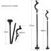 Crutches Carry-On Or Wheelchair Bag Aluminum Alloy Adjustable Self-Supporting Traction Technology Unisex Black for The Elderly Interesting - Buy Online on GoSupps.com