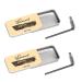 DOITOOL 2 Sets Eyebrow Heightening Pad Brow Cream Cosmetic Supplies Does Not Fade Cosmetics Woman