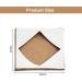 15x15 Heat Press Platen Wrap Cover - Heat Resistant Protector for Sublimation Machines - Reusable Protective Sheet (Brown, 15x15 inch) - Buy Online on GoSupps.com