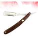 Fomiyes 3-Piece Eco-Friendly Mustache Blade Set - Sustainable Wood Razor for Men | Manual Beard Shaver with Grip - Buy Online on GoSupps.com