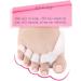 Toe Spacers and Separator Gel - Bunion Stretchers for Pain Relief - Hallux Valgus Aid Splint - Men and Women - 2 Pairs - Buy Online on GoSupps.com