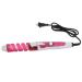 Bubble Wand Curling Iron with Clamp Electric Hair Curling Wand for Long Hair and Short Hair Spiral Curling Iron for Long Lasting Defined Curls and Waves 110 240V
