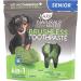 Ark Naturals Gray Muzzle Brushless Toothpaste, Senior Dog Dental Chews for Small to Medium Breeds, Vet Recommended for Plaque, Bacteria & Tartar Control, 1 Pack Small & Medium Breeds