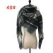 Shop Hanxiulin Ladies Printed Neckerchief Scarf - Wool Neck Warmer & Triangular Casual Wrap in Green | International Shipping Available - Buy Online on GoSupps.com