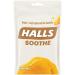 Halls Cough Suppressant/Oral Anesthetic Drops Honey - 30 ct Pack of 3