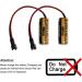 4 Pack 2600mAh Non-Rechargeable Battery Replacement for Fuji FDK CR8 | LHC 17450 | International Shipping - Buy Online on GoSupps.com