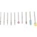 Professional Nail Drill Bits Set with Less Dust Tungsten Steel Ceramics High Hardness for Reshaping Smoothing Buffing Engraving Versatile Use Convenient Storage for Gel - Buy Online on GoSupps.com