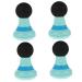 Magiclulu 4 sets Mini massage device Mini muscle massager body muscle fitness massager full body massage device tool small back massage device massage supply