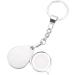 Professional Portable Folding 15X Magnifier Key Ring Mini Metal Pocket Loupe Metal Optical Glass with Keychain Handheld Reading Magnifier Magnifying Tool for Crafts Stamps Coin Full of Stars