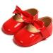 RVROVIC Baby Girl Princess Sparkly Moccasins | Soft Sole Prewalker Toddler Shoes 12-18 Months (Red) - Buy Online on GoSupps.com