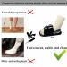 Post Op Shoe with Waterproof Cast Cover - Adjustable Unisex 2-in-1 Design Black Medium - Buy Online on GoSupps.com