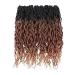 ToyoTress Toceana Wavy Locs Crochet Hair 24 8 Pcs OT30 Ombre Brown Pre-twisted Crochet Braids OT30 24 Inch Godes Faux Locs - Buy Online on GoSupps.com