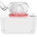 Baby Wipe Warmer Thermostat Baby Wipe Heater 40-55 C Adjustable Baby Wipes Dispenser Warmer Wet Wipes Warmer Prevent Dry USB Baby Wipe Warmer for Car Home Baby Nursery(white)