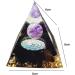 Moonstone Crystal Orgone Pyramid - Natural Energy Tower with Flower of Life Design - Buy Online on GoSupps.com