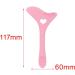 Silicone Stencils Winged Tool Eyebrow Pencil Multifunctional Makeup Guide Tool for Eyelash pink - Buy Online on GoSupps.com