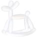 Smooch Rocking Teething Toy for Babies 0-6 Months - Coral+Clear Silicone Baby Teether for Teething Relief and Soothing Gums - Buy Online on GoSupps.com