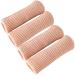 Makhry 4pcs Toe Protectors Gel Toe Caps Silicone Toe Covers Close Finger Toe Sleeve Tubes to Prevent Pain from Corn Callus Blisters(L) Large (Pack of 4)